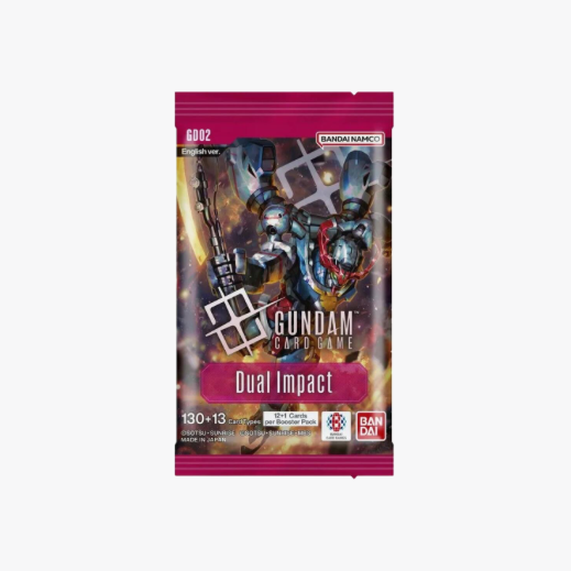 gd02 gundam booster box Card Game With 143 total card types including 50 Commons Gundam Card Game: Dual Impact