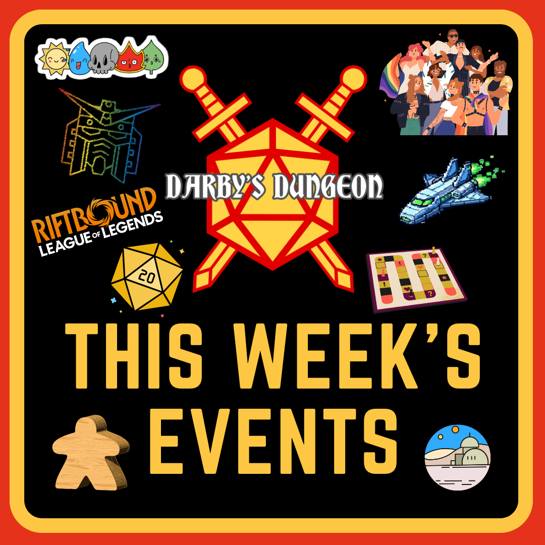 Events for the Week of Jan. 5th