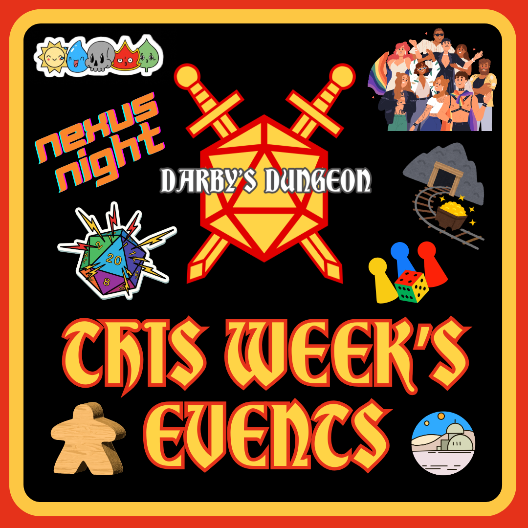Events for the Week of Mar. 9th