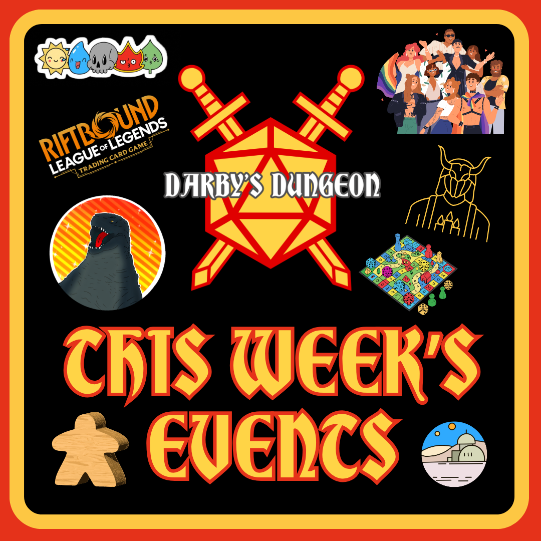 Events for the Week of May 11th