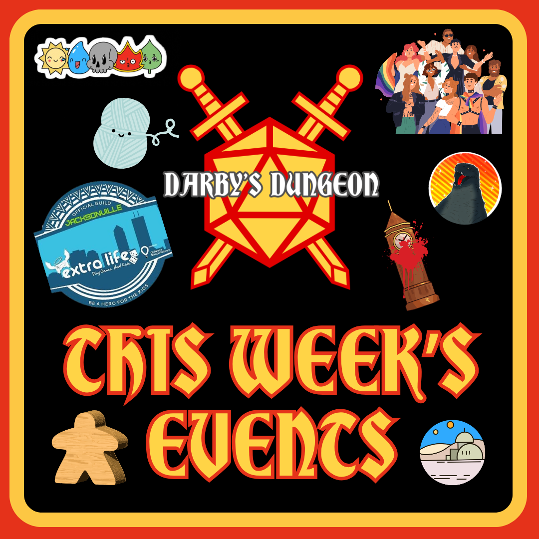 Events for the Week of May 18th