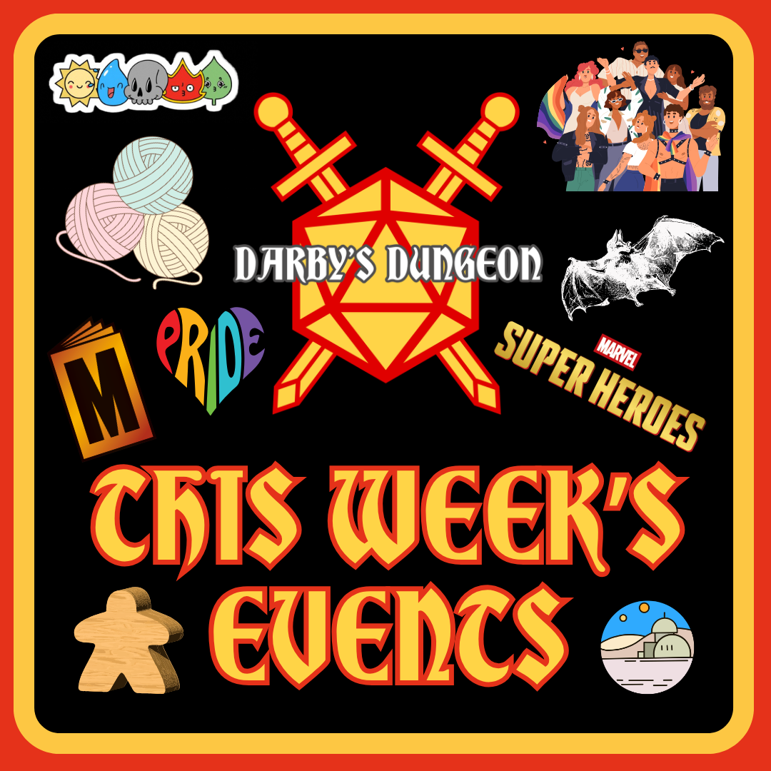 Events for the Week of Jun. 15th