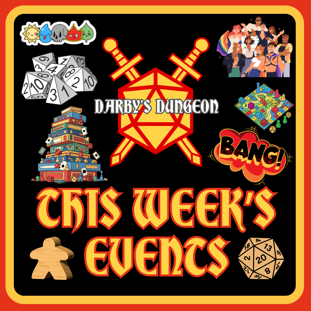 Events for the Week of Aug. 24th