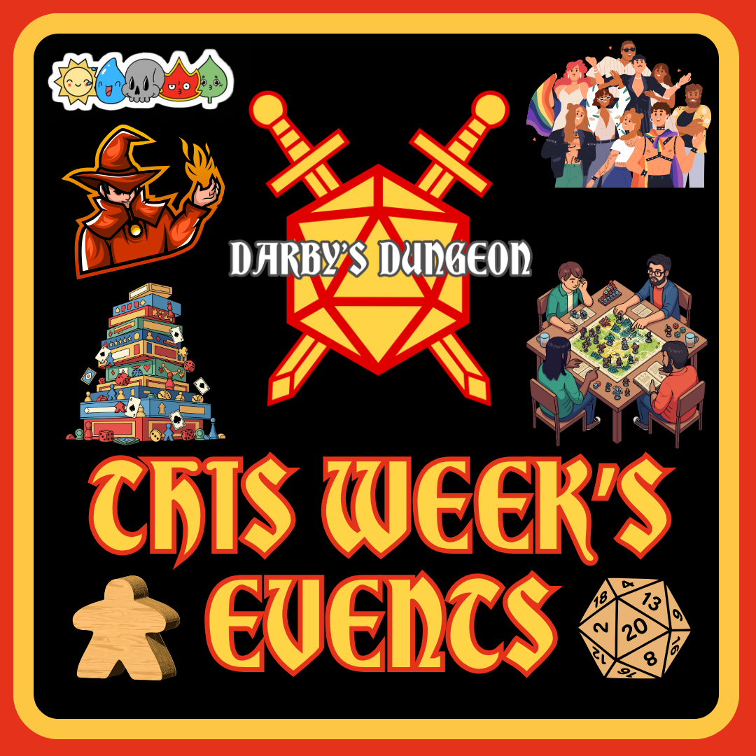 Events for the Week of Sep. 7th