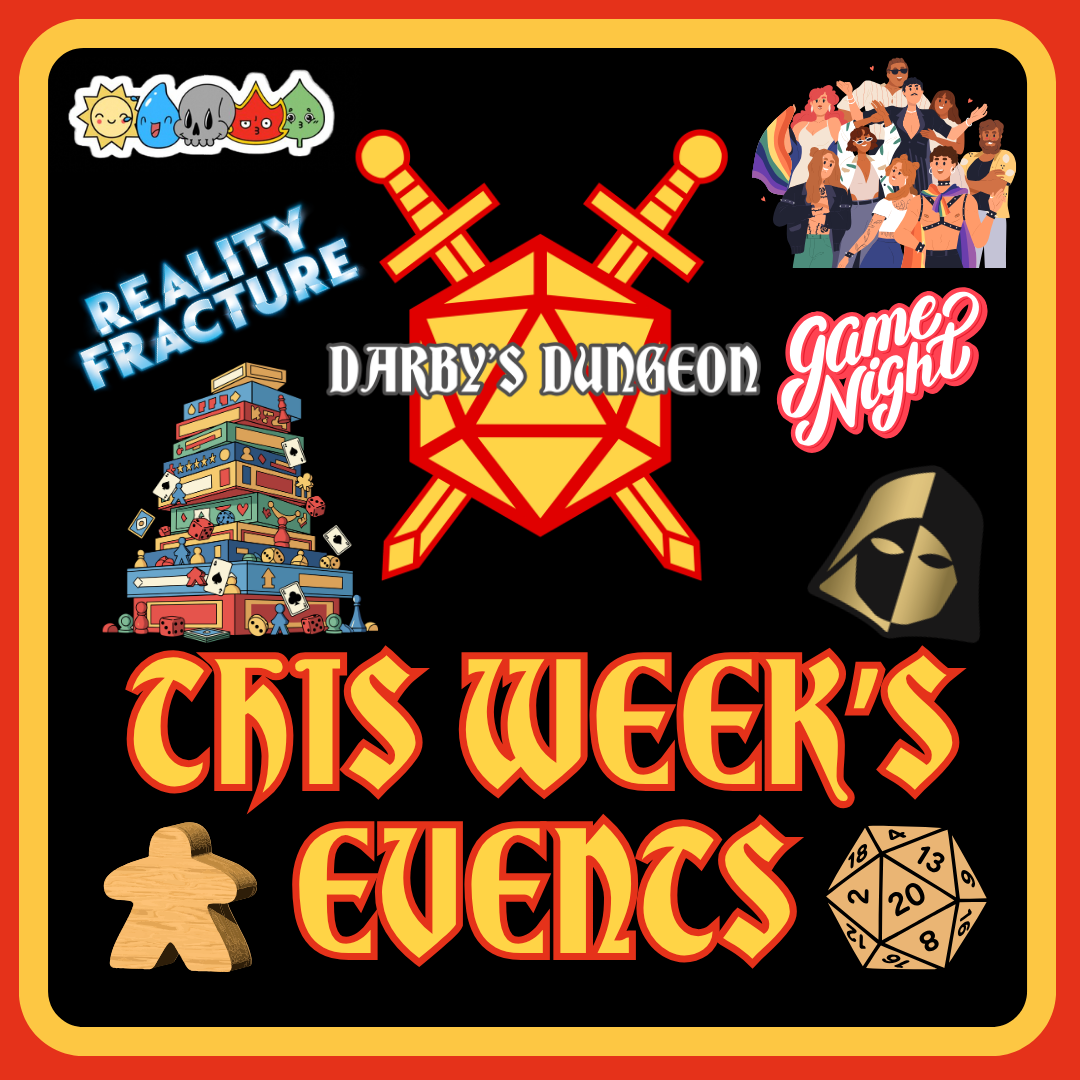 Events for the Week of Sep. 21st