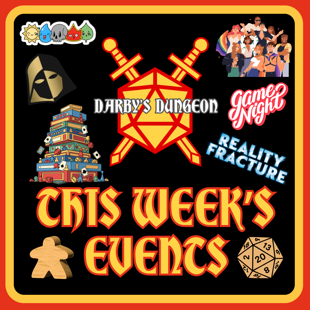 Events for the Week of Sep. 28th