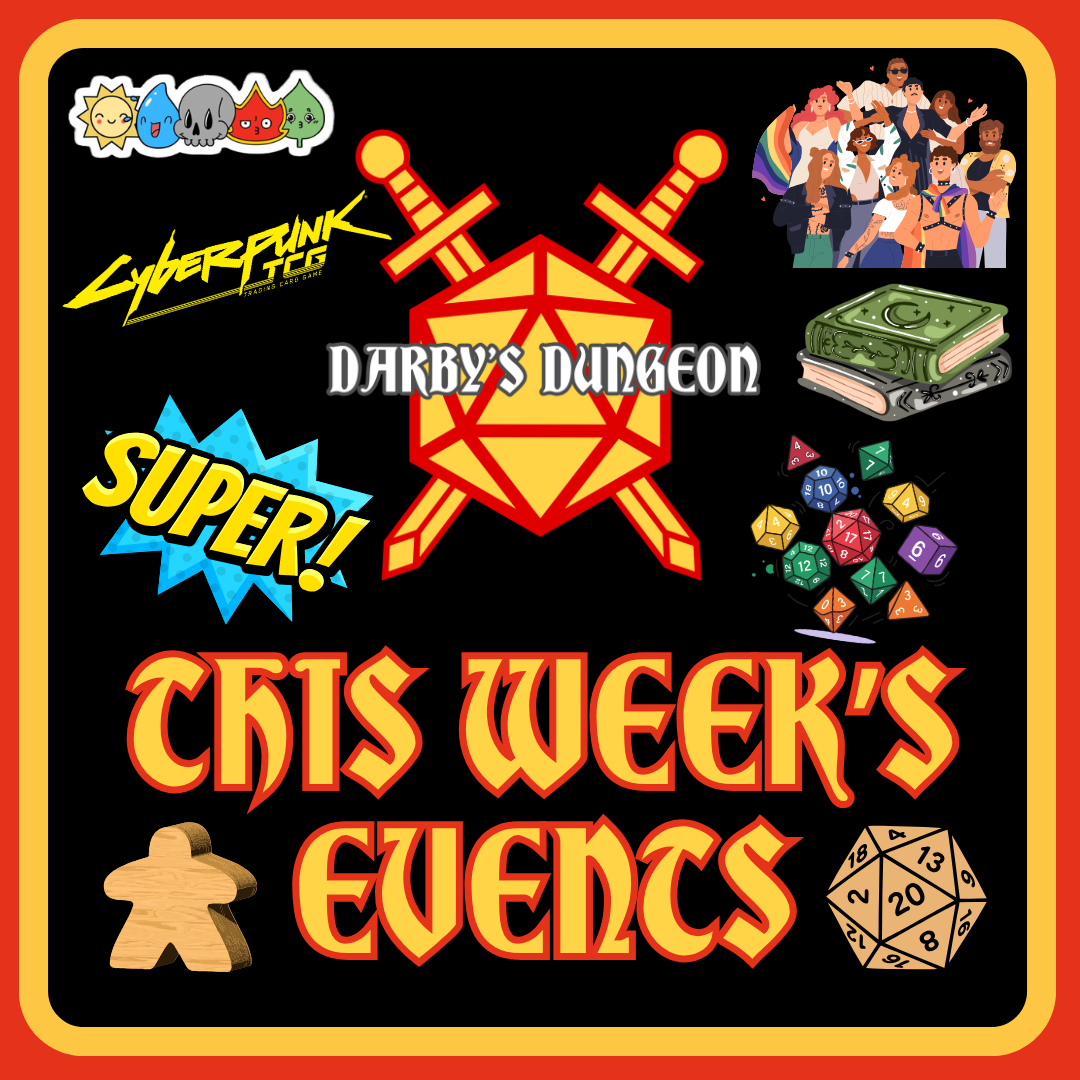 Events for the Week of Oct. 5th