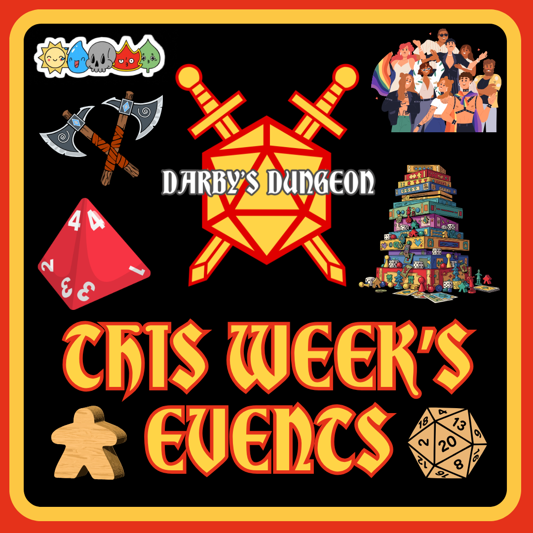 Events for the Week of Oct. 12th