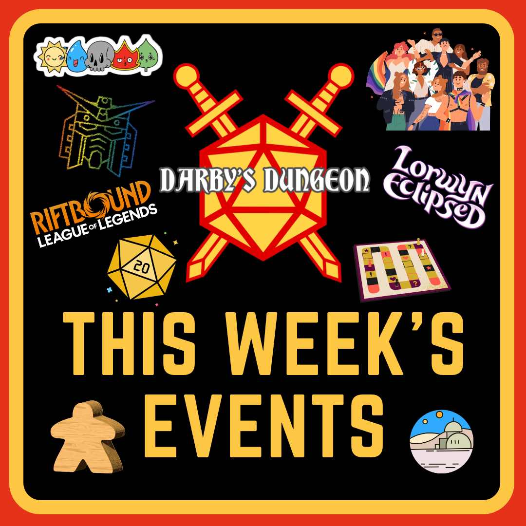 Events for the Week of Jan. 12th