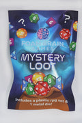 Mystery Loot: Plastic RPG Dice Set + Bonus Metal Die