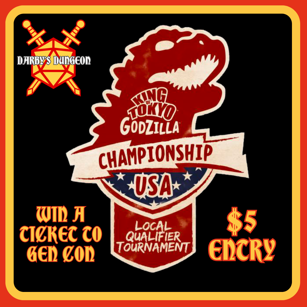 King of Tokyo x Godzilla USA Championship Local Qualifier Tournament