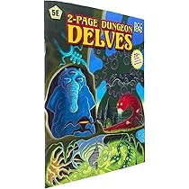 2-Page Dungeon Delves