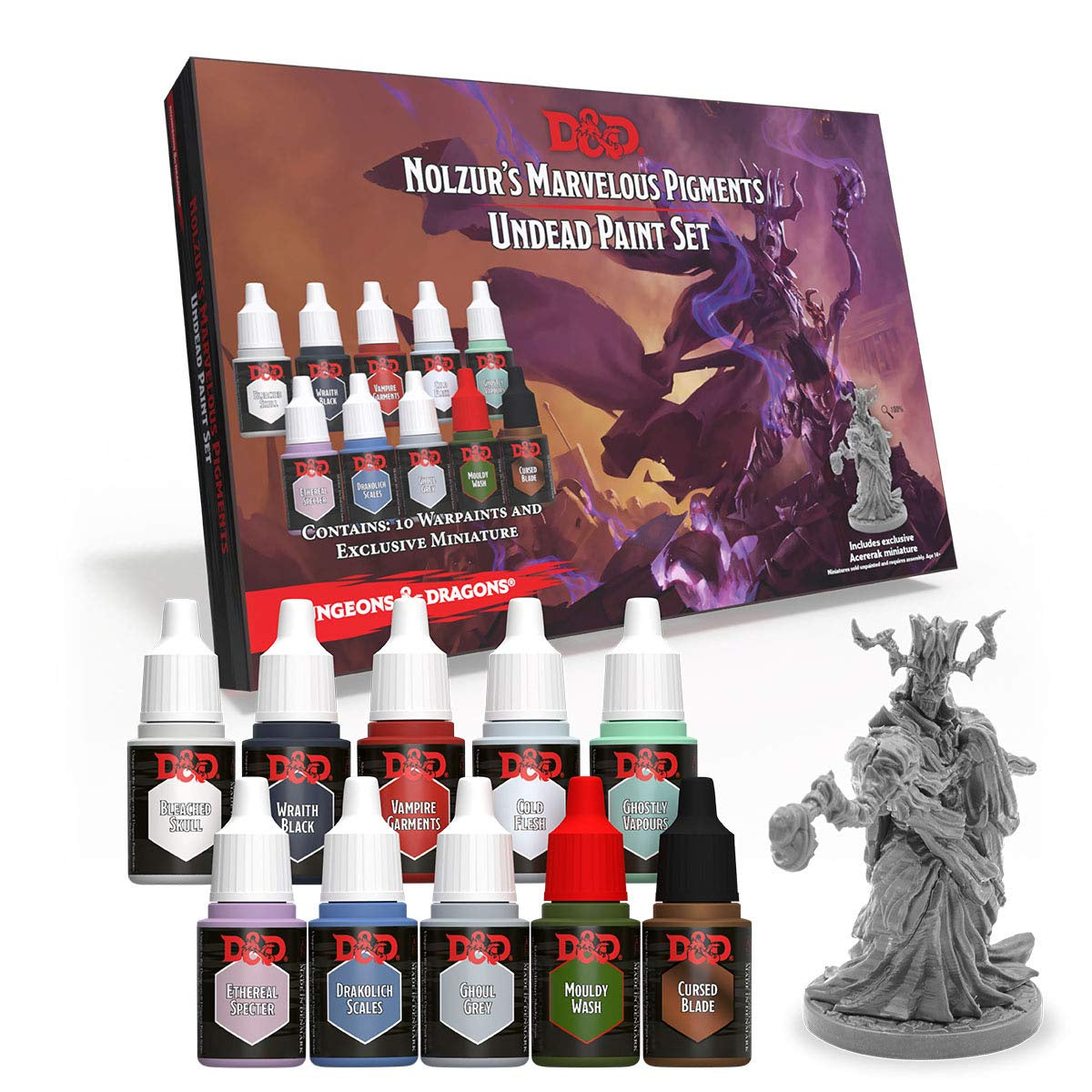 Dungeons & Dragons Nolzur`s Marvelous Pigments: Undead Paint Set