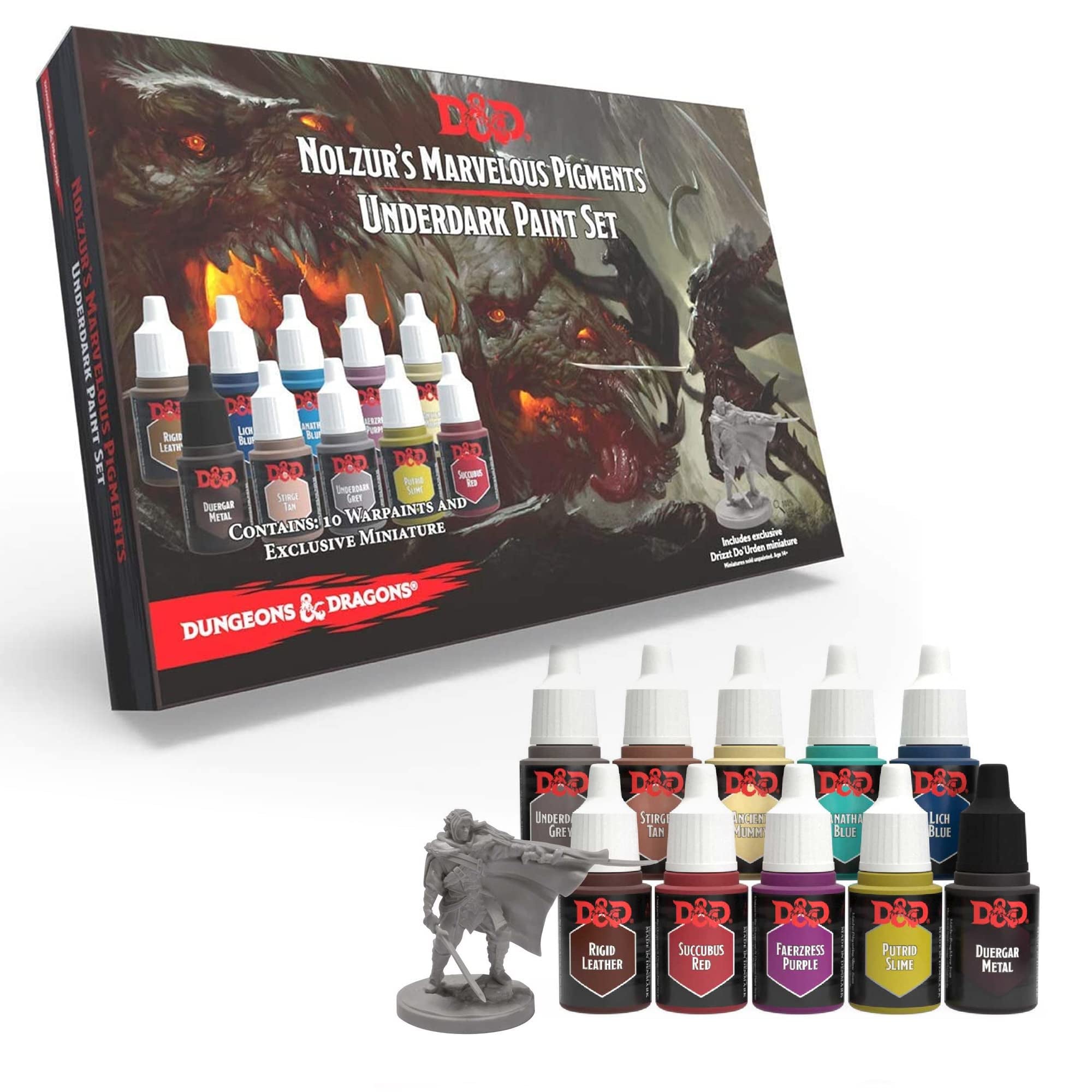 Dungeons & Dragons Nolzur's Marvelous Pigments: Underdark Paint Expansion Set