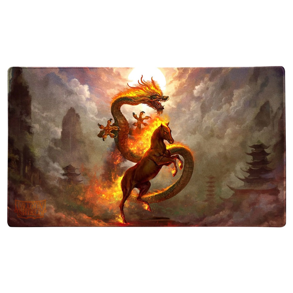 Dragon Shield: Playmat w/Tube - Fire Horse 2026, Limited Edition