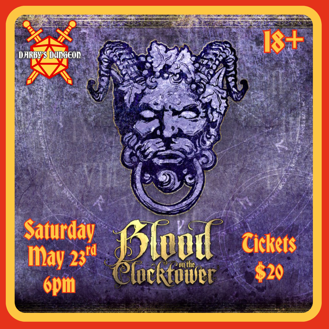 Blood on the Clocktower - May 23rd at 6:00 PM