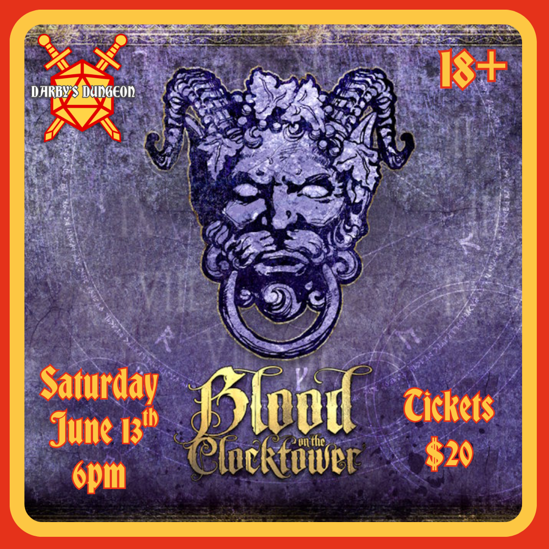 Blood on the Clocktower - June 13th at 6:00 PM