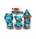 Gate Keeper Games: 7-Die Set - Inclusion Dice - Biome Deep Sea