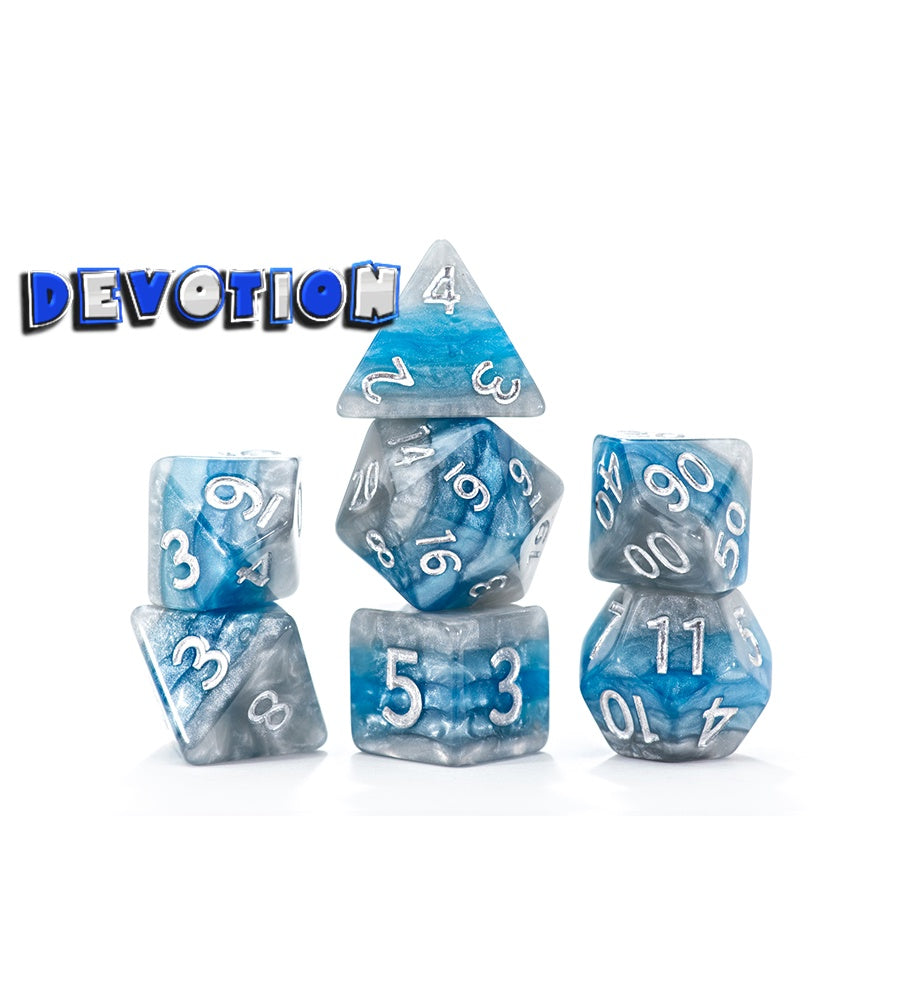 Gate Keeper Games: 7-Die Set - Reality Shards - Devotion