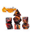 Gate Keeper Games: 7-Die Set - Essence Dice - Dragon Fire
