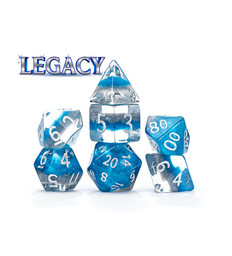 Gate Keeper Games: 7-Die Set - Eclipse Dice - Legacy