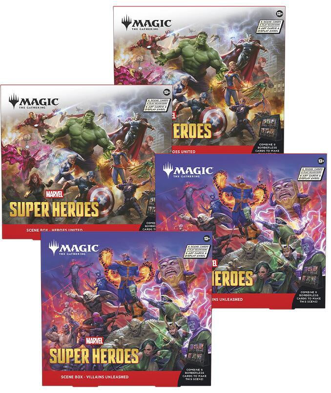 Magic the Gathering: Universes Beyond: Marvel Super Heroes - Scene Box