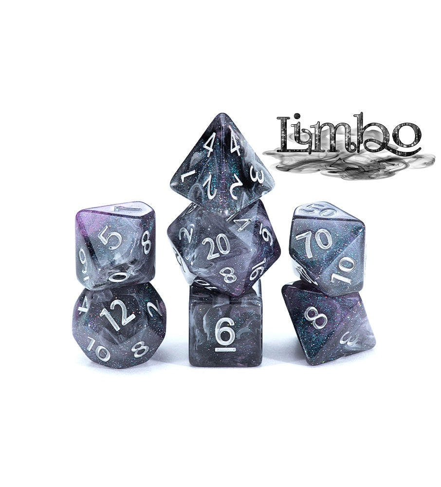 Gate Keeper Games: 7-Die Set - Aether Dice - Limbo