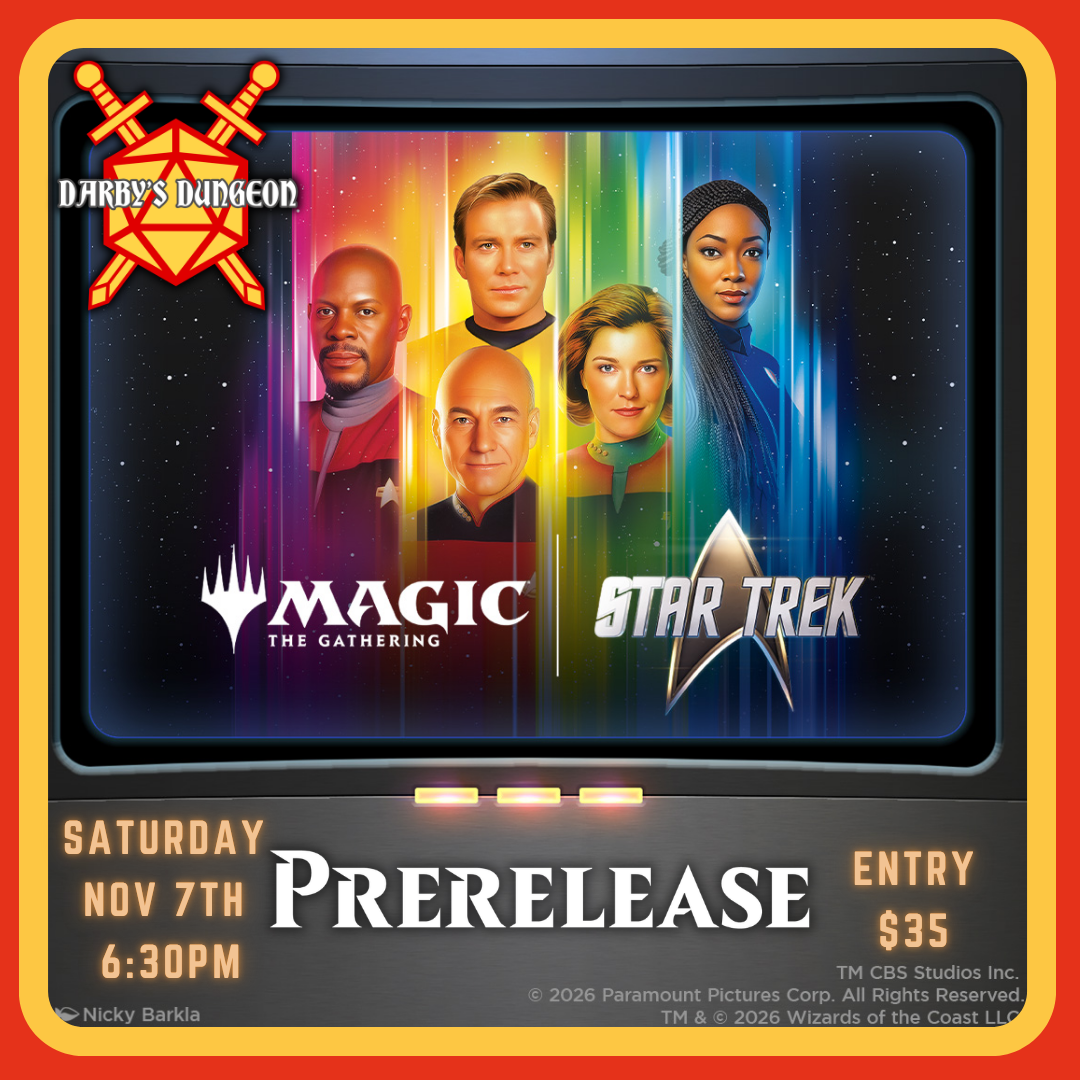MTG x Star Trek Prerelease - Saturday, Nov. 7th at 6:30pm