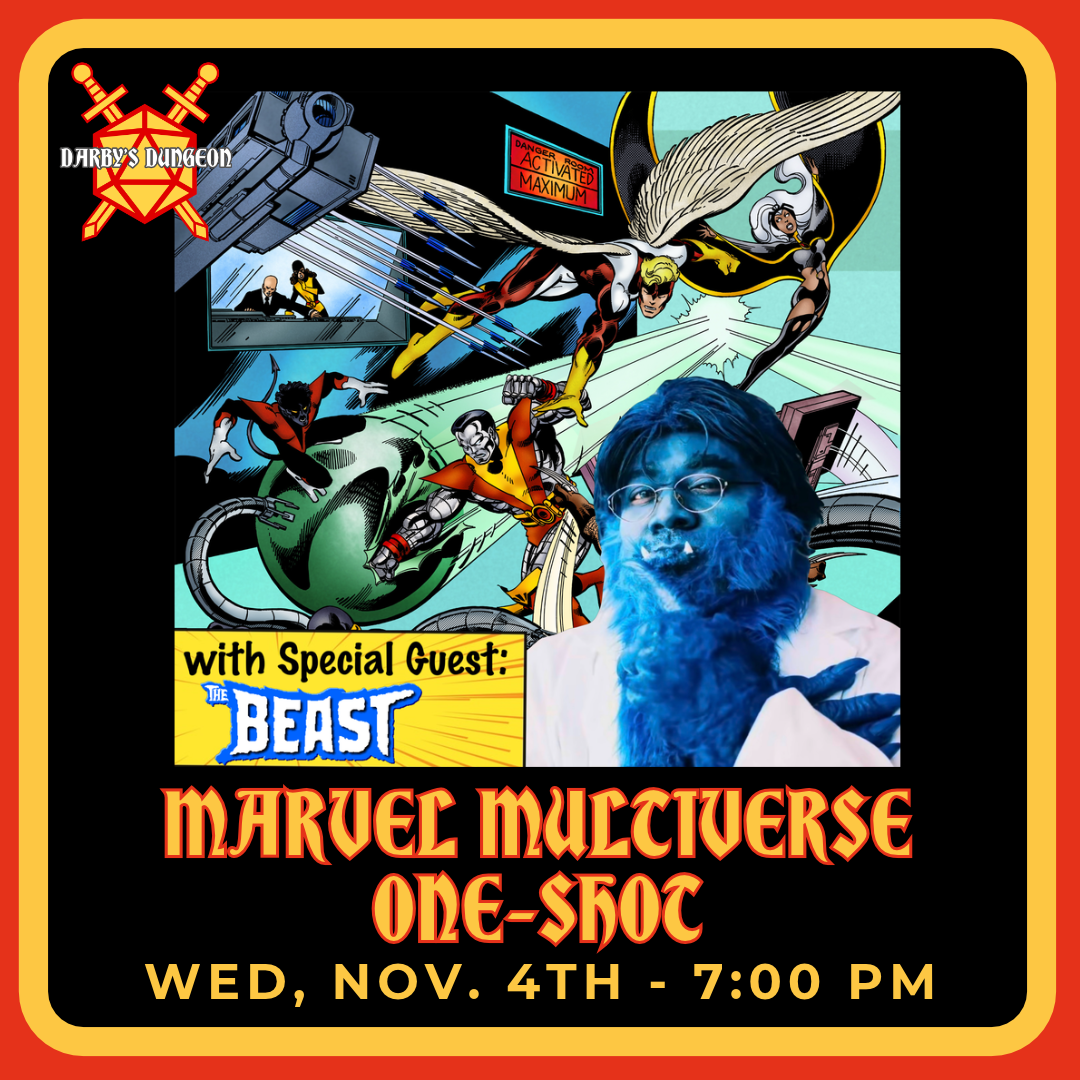 Marvel Multiverse RPG - Danger in the Danger Room! - DM Luke - Nov 4th at 7:00pm
