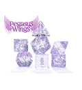 Gate Keeper Games: 7-Die Set - Holographic Dice - Pegasus Wings