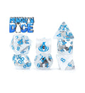 Gate Keeper Games: 7-Die Set - Inclusion Dice - Penguin Dice