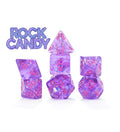 Gate Keeper Games: 7-Die Set - Inclusion Dice - Rock Candy