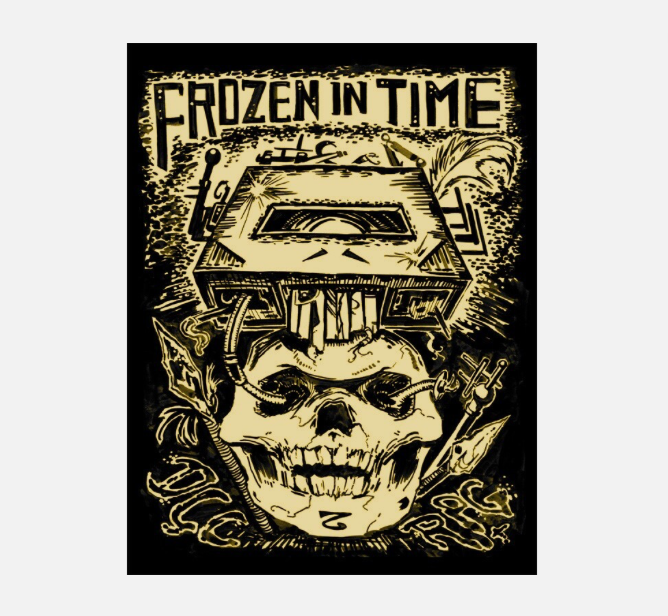 Dungeon Crawl Classics #79 Frozen in Time, Alternate Cover