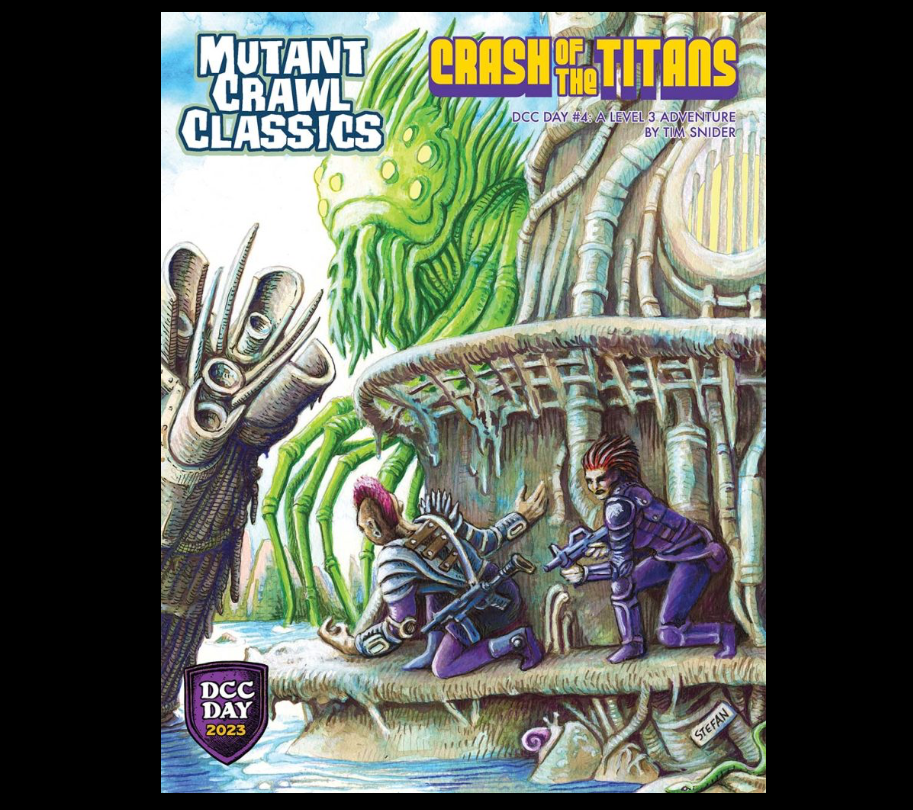 DCC Day #4: Mutant Crawl Classics - Crash of the Titans