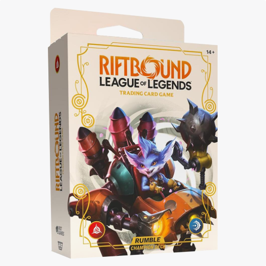 Riftbound: League of Legends TCG - Set Two: Spiritforged Champion Deck - Rumble