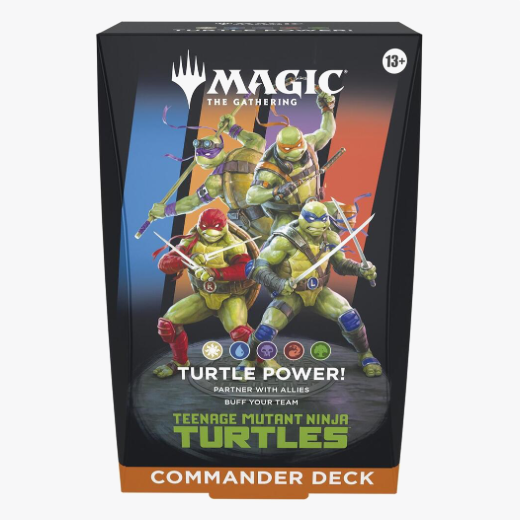 Magic the Gathering: Universes Beyond: Teenage Mutant Ninja Turtles - Commander Deck - Turtle Power!