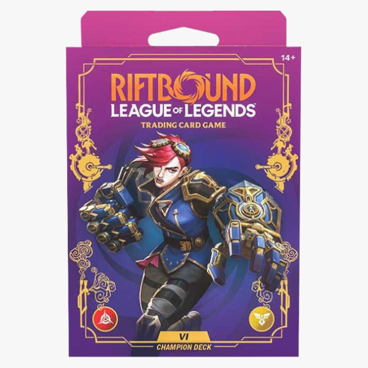 Riftbound: League of Legends TCG - Set Three: Unleashed Champion Deck - Vi