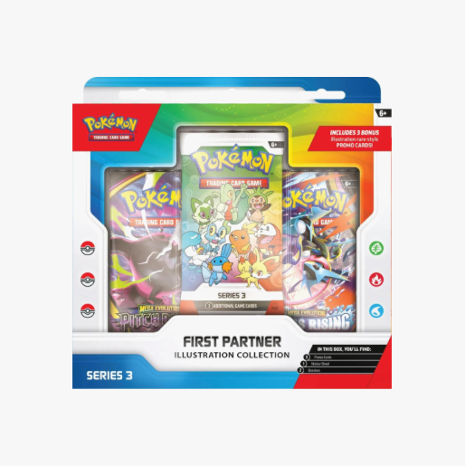 Pokemon TCG: First Partner - Illustration Collection (Series 3)
