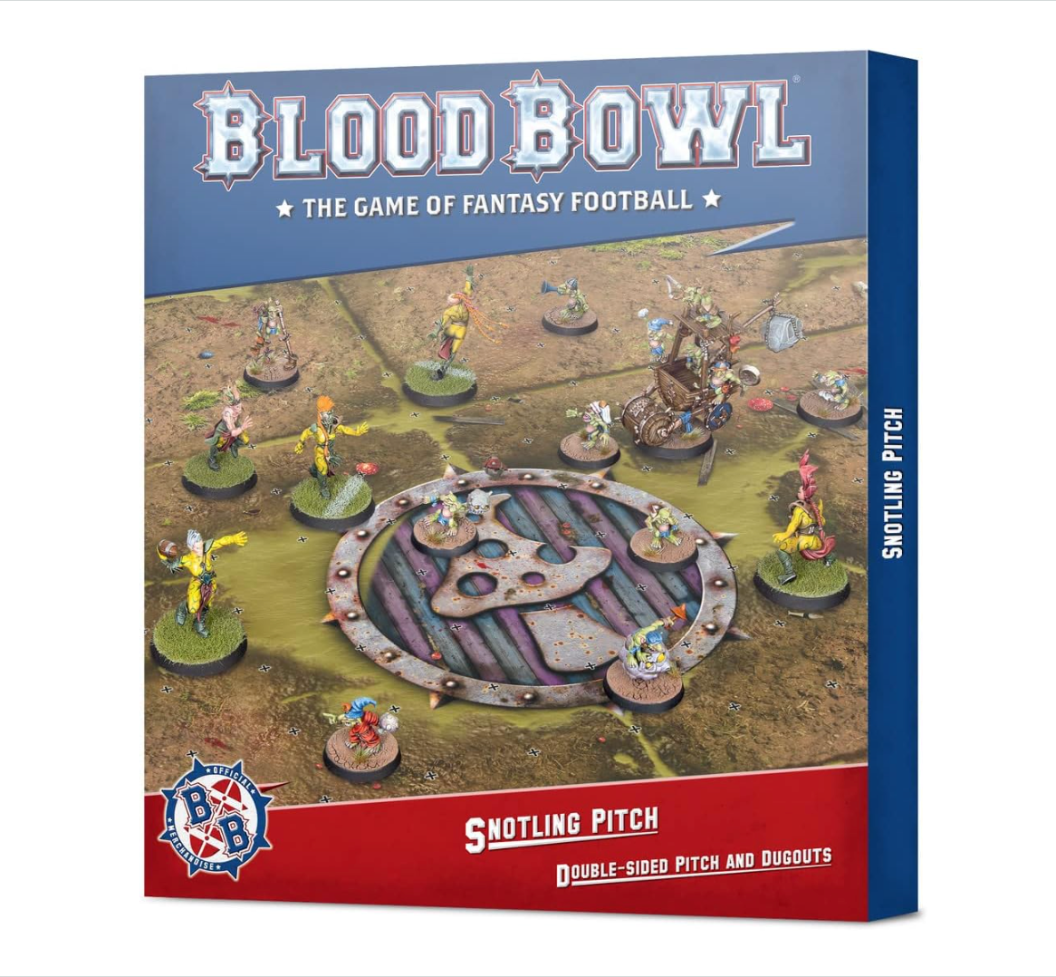 Blood Bowl Snotling Pitch and Dugout Set