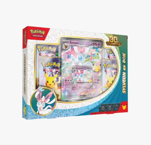 Pokemon TCG: 30th Celebration - ex Box [Sylveon ex/Greninja ex]