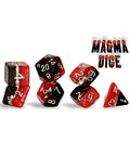 Gate Keeper Games: 7-Die Set - Supernova Dice - Magma Dice