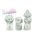 Gate Keeper Games: 7-Die Set - Holographic Dice - Unicorn