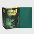 Dragon Shield: Standard Sleeves: Dual Matte - Green/Power