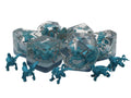 Old School Dice: 7-die Set: Infused - Dragon Blue