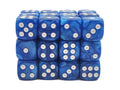 Old School Dice: 36d6: Pearl Drop - Shimmer Blue