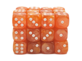 Old School Dice: 36d6: Pearl Drop - Orange