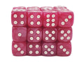 Old School Dice: 36d6: Pearl Drop - Pink