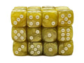 Old School Dice: 36d6: Pearl Drop - Yellow