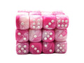 Old School Dice: 36d6: Vorpal - Pink & White