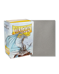 Dragon Shield: Standard Sleeves: Matte - Silver